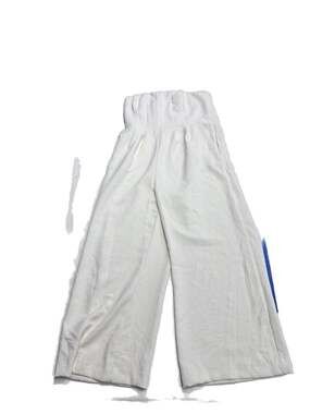 A New Day Strapless Smocked Back Wide Leg Jumpsuit